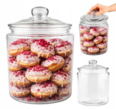 Produktbild von Superbutelki Ciacho Glasbehälter zur Lebensmittelaufbewahrung 6L