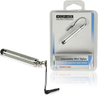 Obrázok produktu pre König CSEMSTYL100 stylus čierny, strieborný