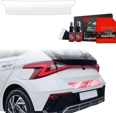 Obrázok produktu pre Ochranná fólia Grizz Protector na zadný nárazník – Hyundai i20 (2023–2025)