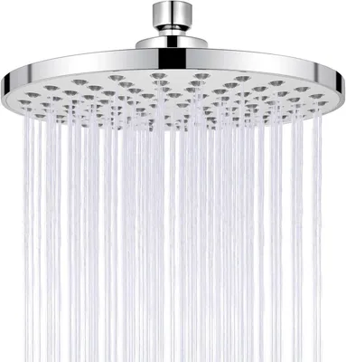 Regenduschkopf 20,3 cm rund, 360° verstellbar, wassersparend