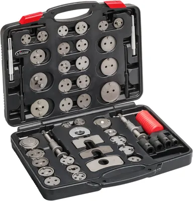 Produktbild von VIGOR Bremskolben-Rückstellwerkzeug Satz V3760N 50-teilig 9 22 20 11,5 mm