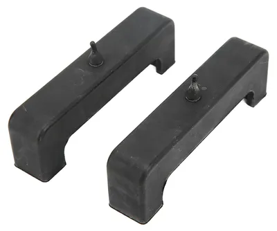 Image de Lot de 2 patins isolants en caoutchouc pour radiateur, noirs – Bagues de fixation de radiateur de rechange pour Express 2500 (1996-2019)