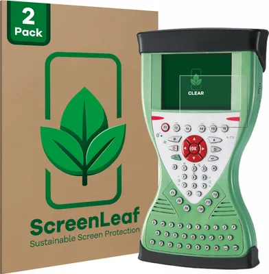 Produktbild von 2x ScreenLeaf Schutzfolie für Leica Viva Controller CS15 nachhaltiger Displayschutz Display Schutz Folie Klar Transparent
