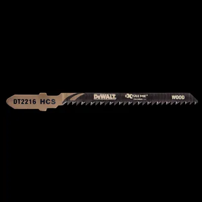 Obrázek produktu pro DeWALT DT2216-QZ, List pro přímočarou pilu, Dřevo, Vysokouhlíková ocel, Nerezová ocel, 5 cm, 2 mm