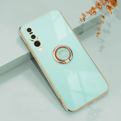 Silikonhülle mit Ringhalterung für Huawei P20 Pro