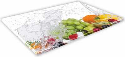 Zdjęcie produktu dla SZKLANA DESKA KUCHENNA 40x30 20b Owoce