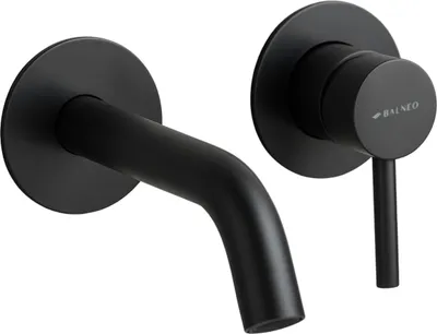Obrázok produktu pre BALNEO umývadlová batéria CASCADE model 3 v čiernej farbe