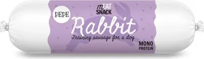 Produktbild von PAKA ZWIERZAKA Pepe Sausage Rabbit - leckerli für hunde - 200g