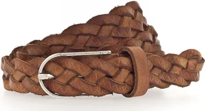 Immagine prodotto di Vanzetti Pelle cintura Braided Women's Belt W75 Cognac terracotta