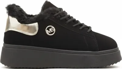 Produktbild von Damen Gefüttert Winterschuhe Isoliert Sneaker Freizeitschuhe Asola Schwarz Gr.38