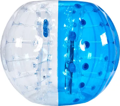 Produktbild von VEVOR aufblasbarer Bumper-Ball im 1er-Pack, 1,5 m Körper-Sumo-Zorb-Bälle für Jugendliche und Erwachsene, 0,8 mm dicke menschliche Hamster-Blasenbälle aus PVC für Team-Gaming-Spiele im Freien, Bumper-B