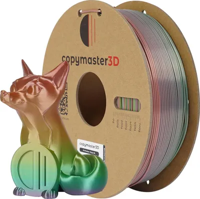 Zdjęcie produktu dla Copymaster3D PLA Rainbow -filamentti 3D -tulostimeen, 1.75 mm, sateenkaari