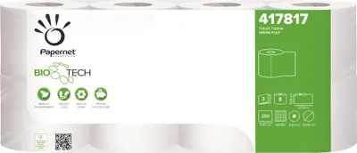 Produktbild von Papernet Toilettenpapier 417817 3lg 250Bl 7x8Rl