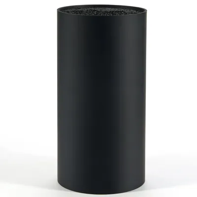 Immagine prodotto di Portaoggetti per coltelli, senza coltelli inclusi, estraibile, per 8 coltelli, colore nero, con setole, per la cucina