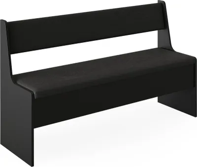 Produktbild von Esszimmer-Bank Vicco Roman Schwarz 41.5 x 136.6 cm, Model 40232