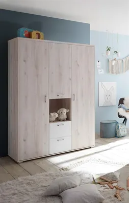 Produktbild von Schrank Kinderkleiderschrank Kinderzimmer Kleiderschrank "Cristiano I"