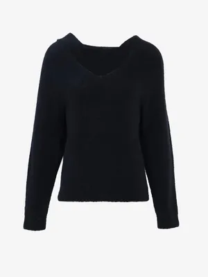 Produktbild von Damen Pullover Blau Marc Ellis Reine Schurwolle und Polyamid Italy Blu 40 25