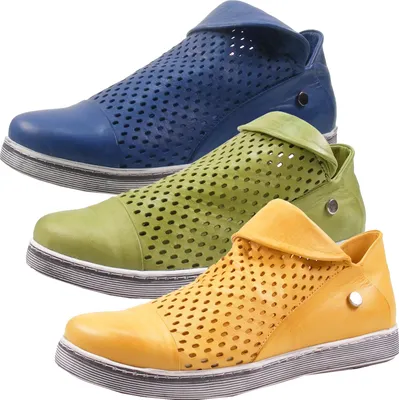 Produktbild von Andrea Conti 0349616 Damen Halbschuhe Slipper Leder , Größe:42 EU, Farbe:Gelb