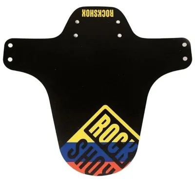 Image de ROCKSHOX Protège-roue "Fender" en plastique Passes noir / Flag