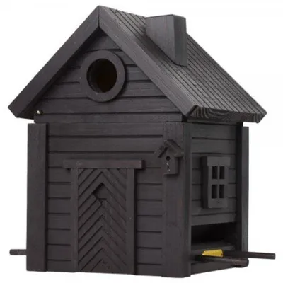 Produktbild von Wildlife Garden Nistkasten und Futterhaus Multiholk Rußschwarz