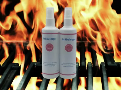 Produktbild von Grillreiniger - Intensiv-Reiniger für Gas-, Holzkohle- und Elektrogrill - 2x 125ml
