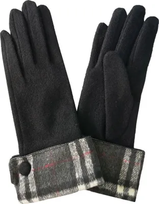 Obrázok produktu pre Dámske rukavice SA-6844 - Čierna/Sivá KP6844