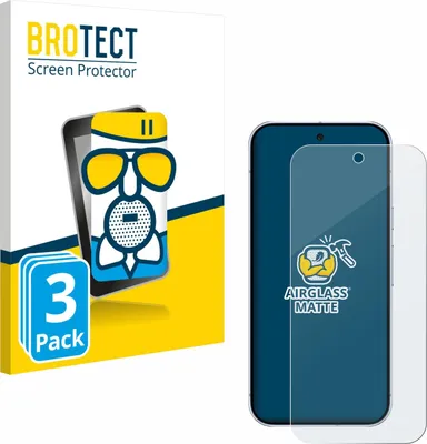 Produktbild von 3x BROTECT Entspiegelungs Schutzglas für Google Pixel 10 Pro Schutzfolie Panzer Folie Glas Display Schutz matt