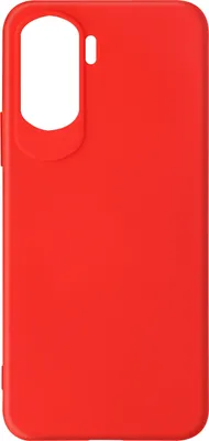 Image de Avizar, coque souple Honor 90 Lite Fast Cover antidérapante, rouge
