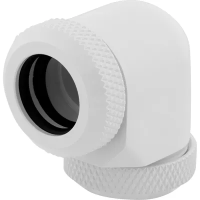 Obrázek produktu pro Corsair CX-9052027-WW, Spojka, Mosaz, Bílá, 1/4", 90°, 1,2 cm