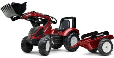 Obrázok produktu pre Falk Valtra, 3 rok / roky, 4 koleso/kolesá, Čierna, Červená