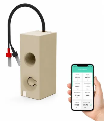Productafbeelding van Energieverbruiksmonitor met WiFi, eenfasig, 63 A