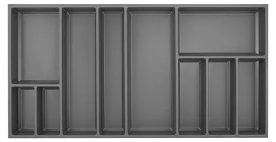 Produktbild von Agoform Besteck Organizer Sky Besteckeinsatz 920x53x473 Kunststoff schiefergrau