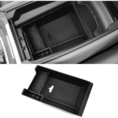 Zdjęcie produktu dla Schowek w konsoli środkowej do samochodów BMW X5 E70, X6 E71, lata produkcji 2006-2013. Organizer