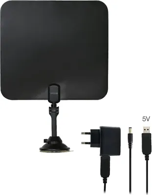 Obrázek produktu pro Evolveo Xany 2C LTE, Vnitřní, Černá, 41 dB, DVB-T, DVB-T2, UHF, VHF, 470 - 790 MHz