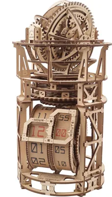 Produktbild von Ugears Sky Watcher Tourbillon Mechanisches Holzmodell Golden Golden One Size