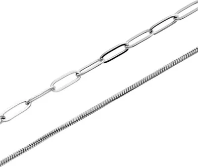 Produktbild von Edelstahl Layerkette für Damen von JEWLIX