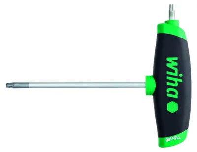Obrázok produktu pre Šraubovadlo s T-rukoväťou a bočným výstupom T40x150 mm Wiha | 4010995454524