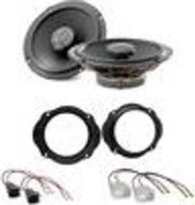 Produktbild von Focal ICU165 2-Wege Lautsprecher Einbauset für Ford Fiesta MK6 Facelift vorne