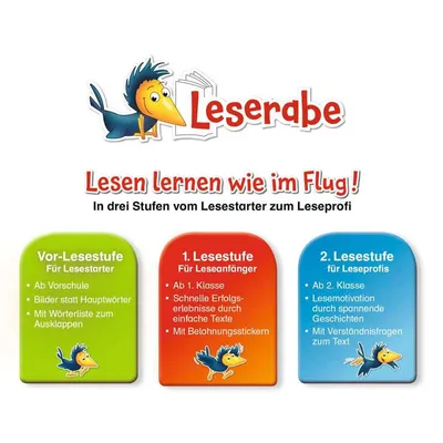 Produktbild von Rabenstarke Fußballgeschichten für Erstleser - Leserabe ab 1. Klasse - Erstlesebuch für Kinder ab 6 Jahren