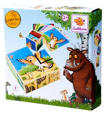 Zdjęcie produktu dla Kostka edukacyjna z motywem "Grüffelo"