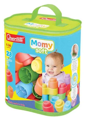 Immagine prodotto di Quercetti Momy Soft - 28 pezzi - giocattoli colorati per neonati