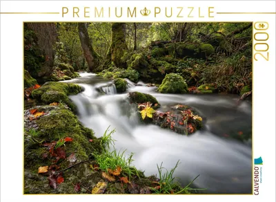 Produktbild von CALVENDO Puzzle Der Brühlbach bahnt sich seinen Weg 2000 Teile Puzzle quer | 2000 Teile Lege-Größe 90x67cm Foto-Puzzle für glückliche Stunden