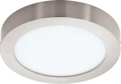 Image de EGLO Fueva-C, 6500 K, 2700 lm, Nickel, Blanc
