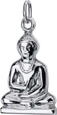 Produktbild von Anhänger 925 Silber Buddha Silberanhänger für Damen