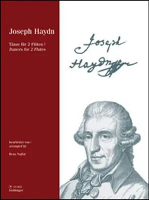 Immagine prodotto di Haydn, J: Tänze für 2 Flöten