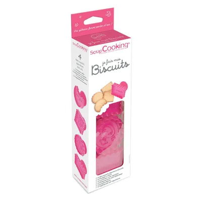 Immagine prodotto di Set di 4 formine con spatola per biscotti