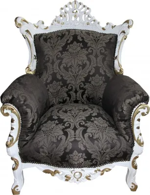 Produktbild von Casa Padrino Barock Sessel Al Capone 90 x 80 x H. 127 cm - Antik Stil Wohnzimmer Möbel - Limited Edition