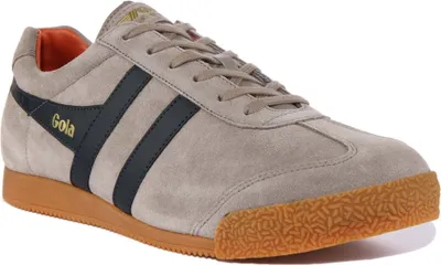 Immagine prodotto di Gola Harrier - Sneaker in pelle scamosciata marrone