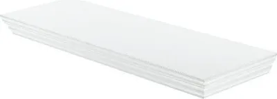 Produktbild von Dolle Wandregal Profile 90 x 20 cm, 45 mm, weiß