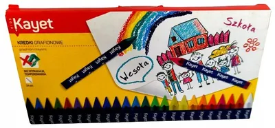 Produktbild von Kayet Buntstifte 24 Farben für die Schule